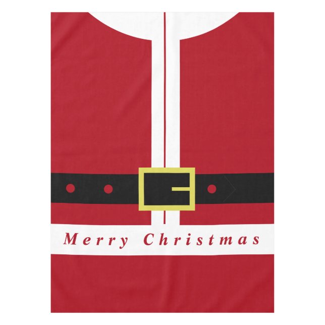 Mantel Navidades Tablecloth Santa Design (Anverso)