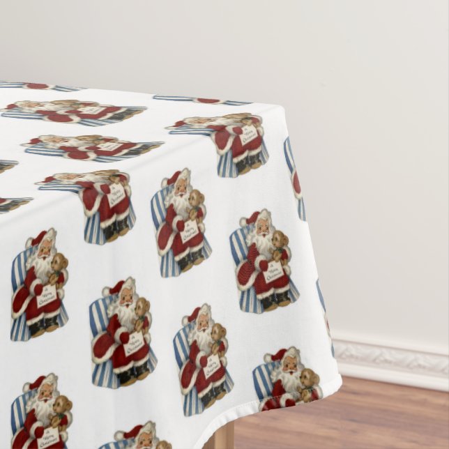 Mantel Navidades Tablecloth, Vintage (In Situ)