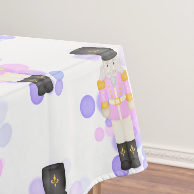 Mantel Navidades tradicionales rosados y laicos (In Situ)