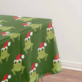 Mantel Navidades verdes de Santa Frog