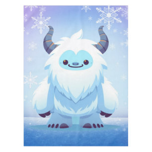 Mantel Navidades/yeti de invierno