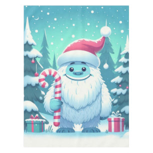 Mantel Navidades/yeti de invierno