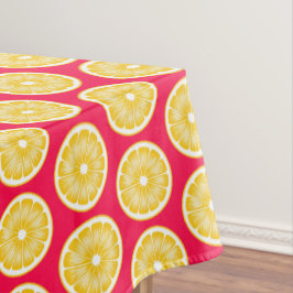 Mantel Negrita Pop Art Lemon Hot Pink & Yellow