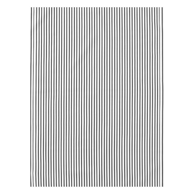 Mantel negro de la tela a rayas (Anverso)