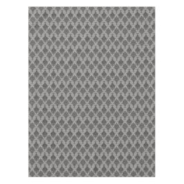 Mantel Negro gótico del damasco en gris
