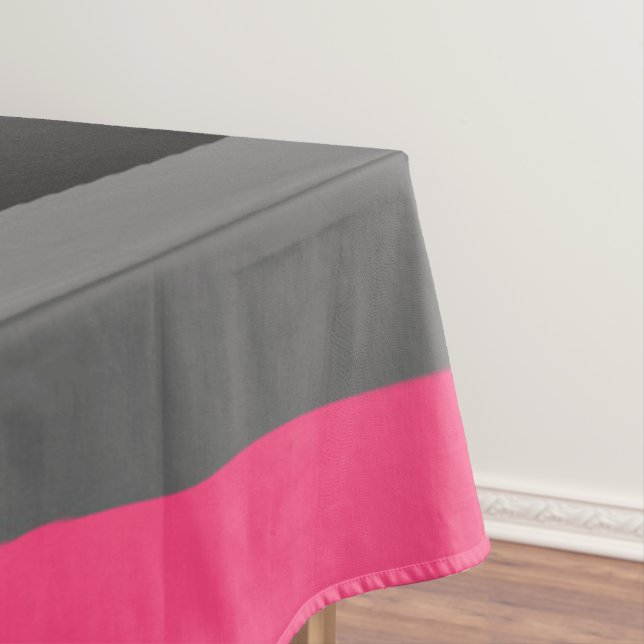 Mantel Negro rosa y gris (In Situ)