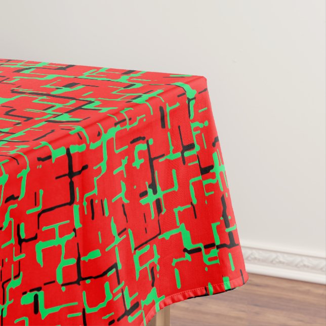 Mantel Negro verde rojo (In Situ)