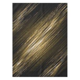Mantel negro y dorado