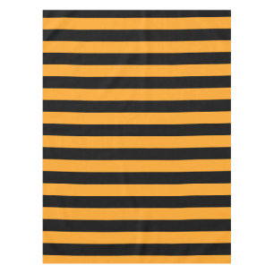 Mantel Negro y naranja raya el modelo