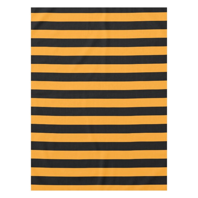 Mantel Negro y naranja raya el modelo (Anverso)