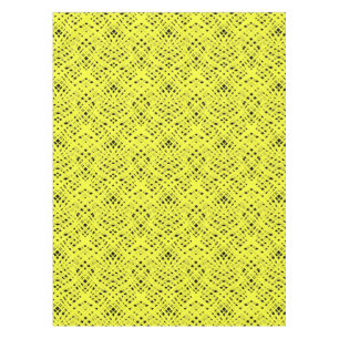 Mantel Neon, abstracto, negro, amarillo