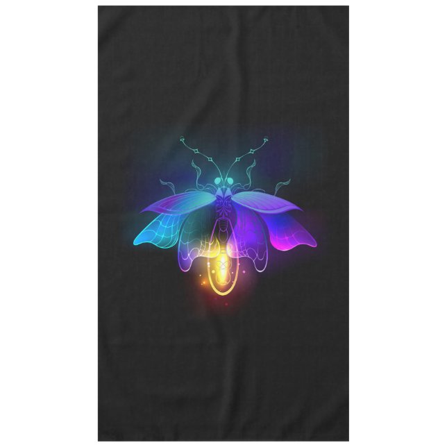 Mantel Neon Firefly en negro (Anverso)