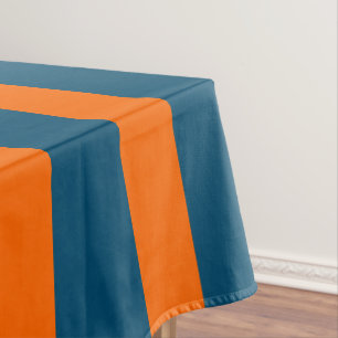 Mantel Neon Sunset Naranja y Ocean Blue Guay Striping