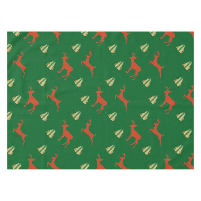 Mantel New Year  Eve Gold and Red Art  (Frente (Horizontal))