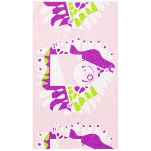 Mantel Nido de pájaro - Blanco Lemonade rosa