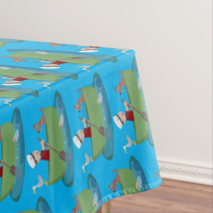 Mantel Niño pequeño marinero y personalizado de un bote d