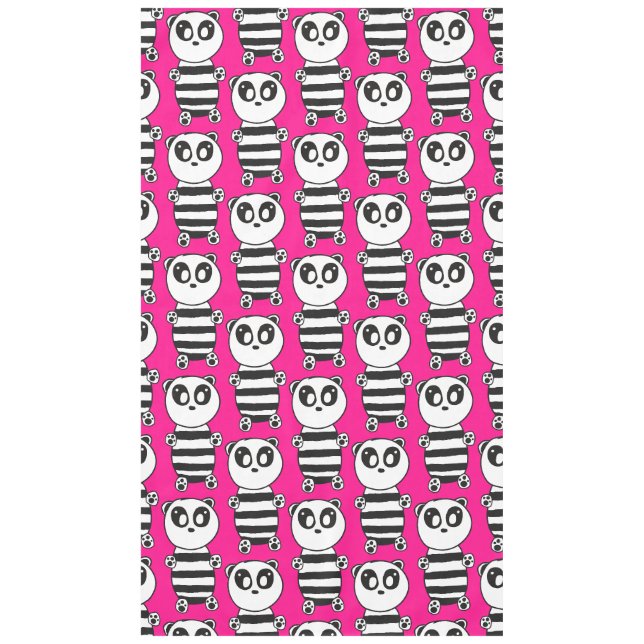 Mantel Niños Panda  (Anverso)