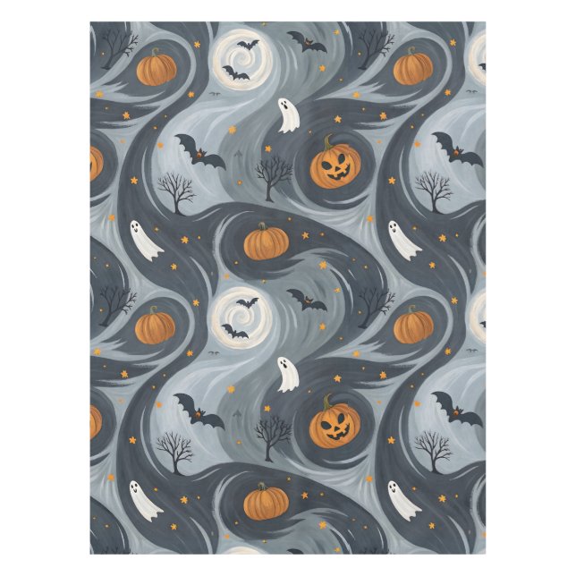 Mantel Noche de la Muerte de Halloween (Anverso)