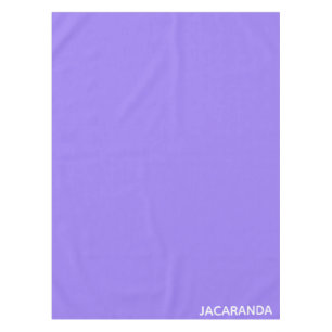 Mantel Nombre de color púrpura de Jacaranda