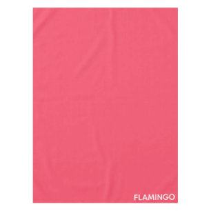 Mantel Nombre de color rosa flamenco