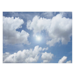 Mantel Nubes azules del cielo + sus ideas