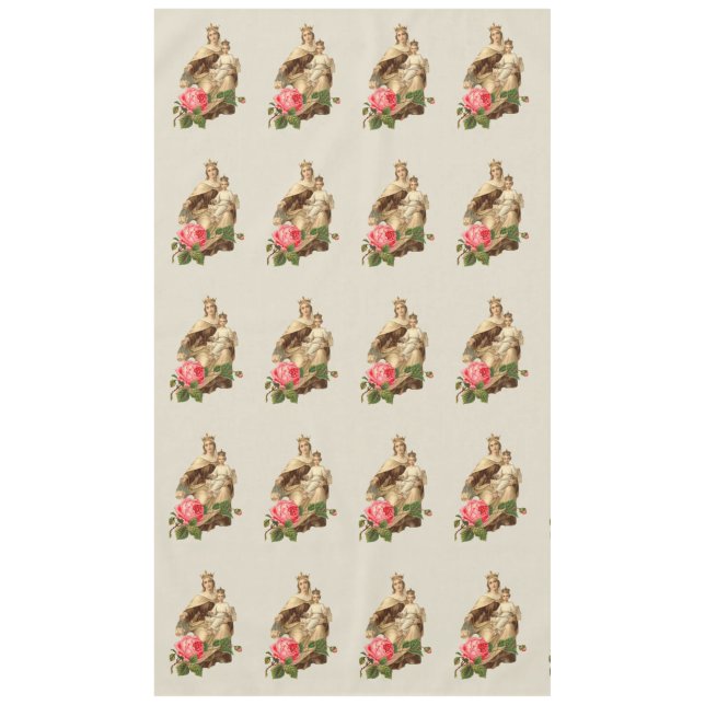 Mantel Nuestra Señora del Carmelo Jesús Carmelita (Anverso)