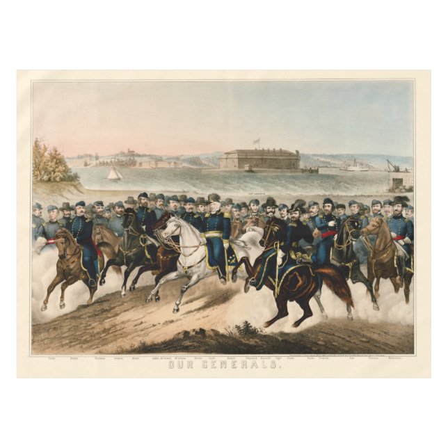 Mantel Nuestros generales, restauraron la guerra civil de (Frente (Horizontal))