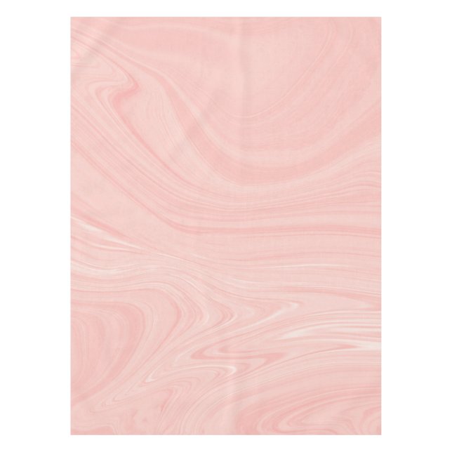 Mantel Obra de arte elegante de mármol líquido Naranja ab (Anverso)