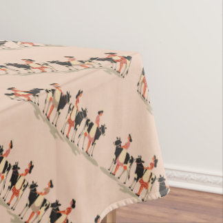 Mantel Ocho doncellas tipo 3 de esténcil de corte de lech