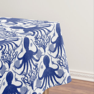 Mantel Octopus (fondo claro)