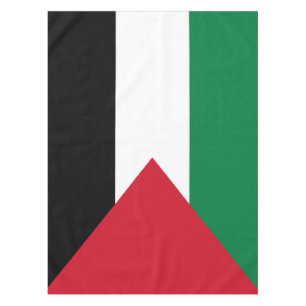 Mantel oficialmente bandera del Estado de Palestina