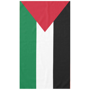 Mantel oficialmente bandera del Estado de Palestina
