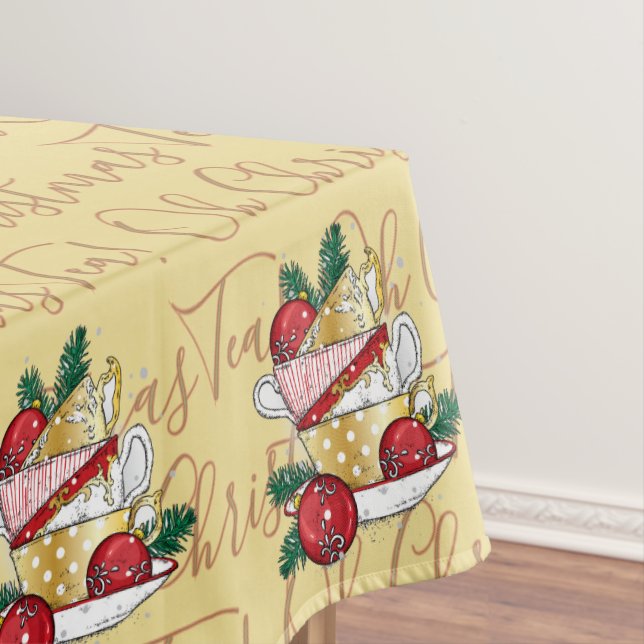 Mantel ¡Oh Navidades Tea! (In Situ)