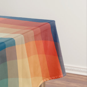 Mantel Olas Vintage Retro Coloridas