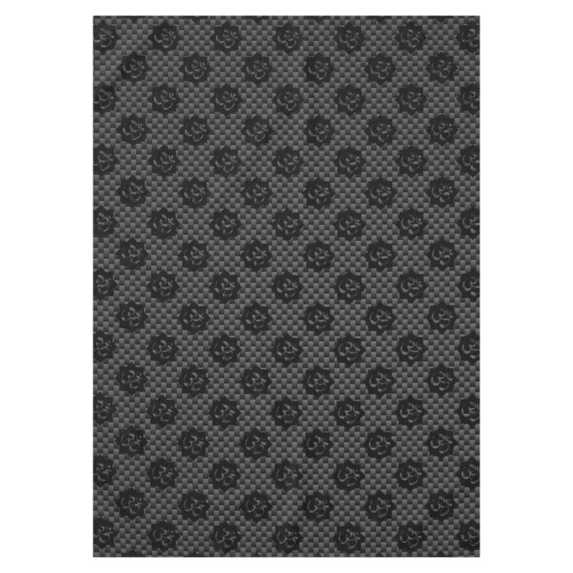 Mantel OM Lotus Spirituality Yoga in Carbon Fiber Style (Anverso)