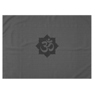 Mantel OM Lotus Spirituality Yoga in Carbon Fiber Style