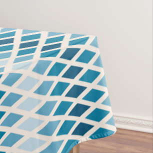 Mantel Ombre de diamante azul