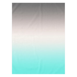 Mantel Ombre gris turquesa