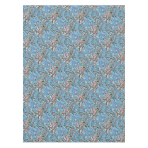 Mantel Ondas En El Arte Abstracto De La Pura Acrílica Azu