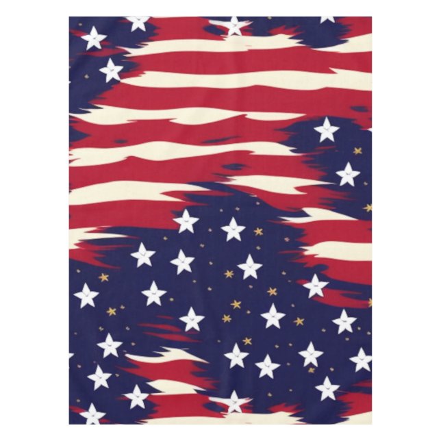 Mantel Ondas patrióticas (Anverso)