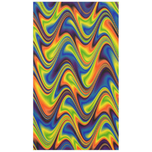 Mantel Ondulado Multicolor Abstracto