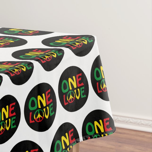 Mantel One Love, Reggae design (In Situ)