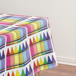 Mantel Orgullo de arte de la escuela Rainbow Crayons Colo
