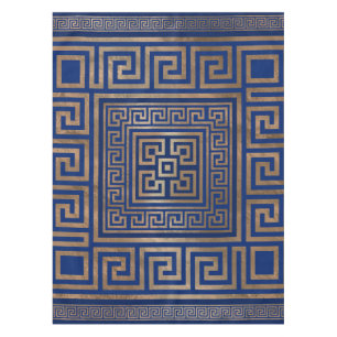 Mantel Ornamento dominante griego - meandro griego - oro