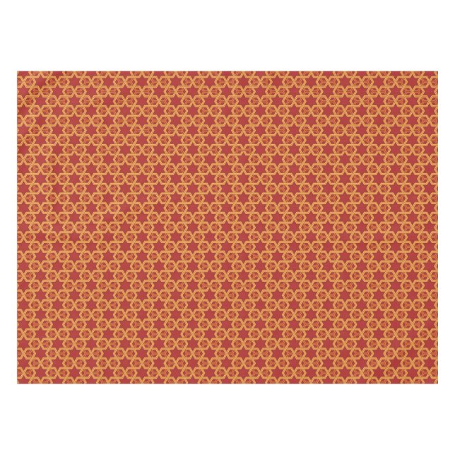 Mantel Ornamento geométrico elegante (Frente (Horizontal))