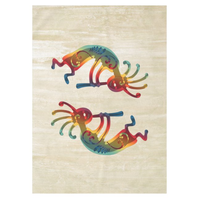 Mantel Ornamentos de KOKOPELLI + sus ideas (Anverso)