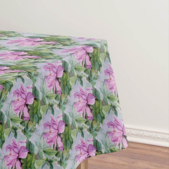 MANTEL ÓRQUIDO DE ROPA TROPICAL (In Situ)