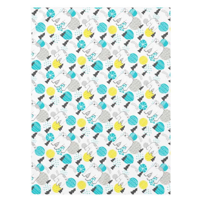 Mantel Oso polar (Anverso)