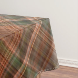 Mantel Otoño Baldcypress Naranja, rojo y verde plaid