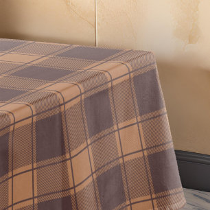 Mantel Otoño de Brown Gingham
